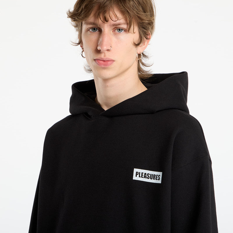 PLEASURES Workman Hoodie Black