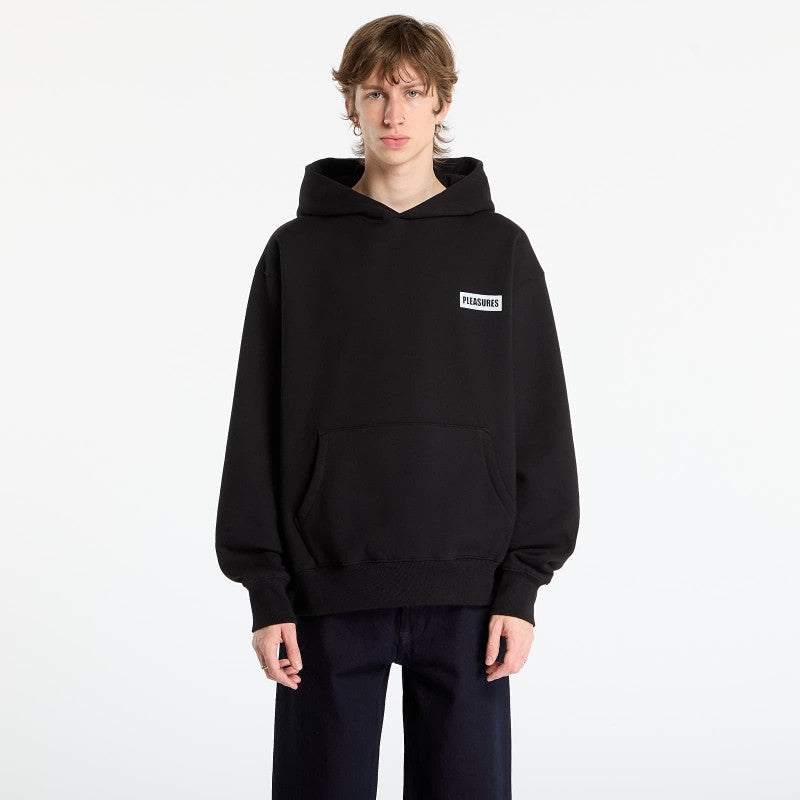 PLEASURES Workman Hoodie Black