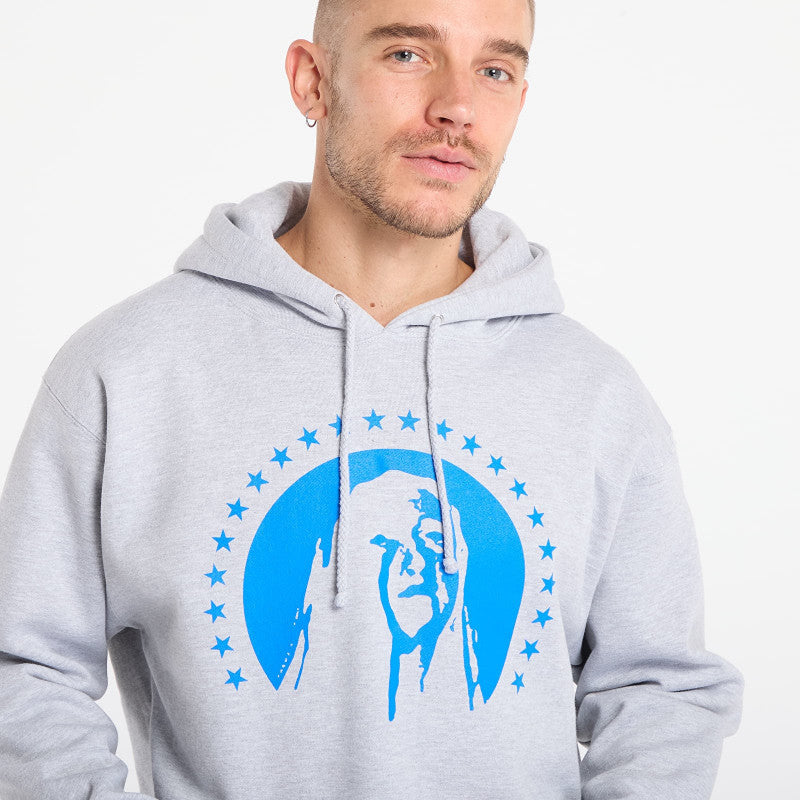 PLEASURES Critic Hoodie Heather Grey