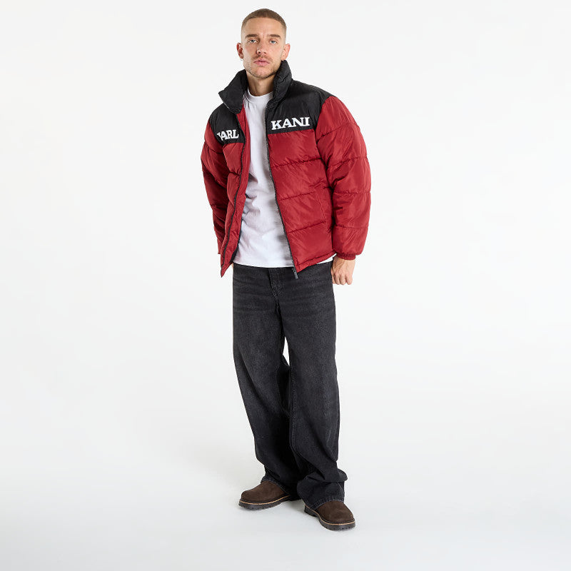 Karl Kani Retro Essential Puffer Jacket Red
