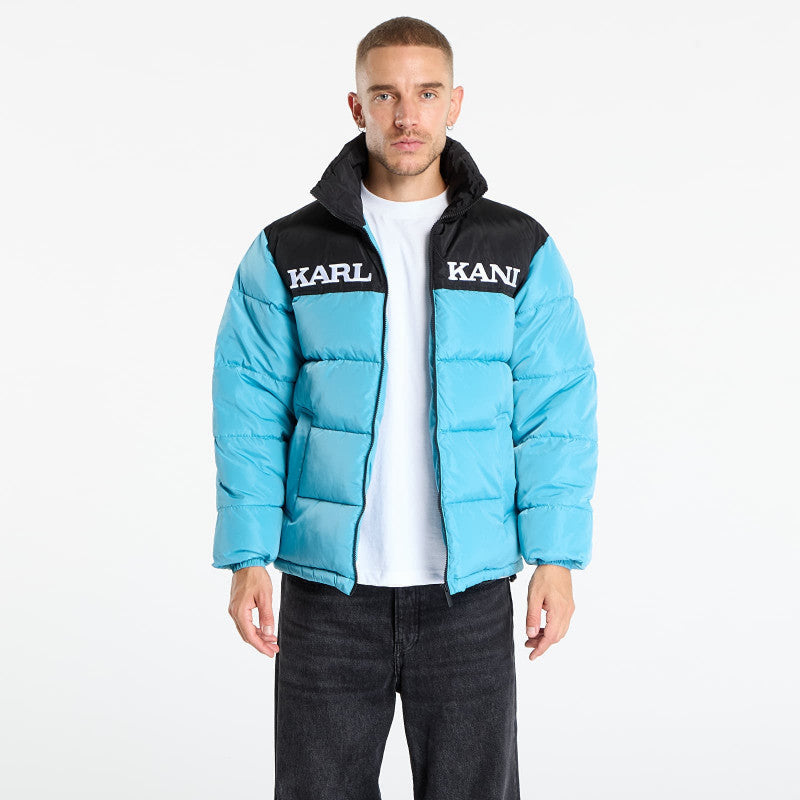 Karl Kani Retro Essential Puffer Jacket Blue