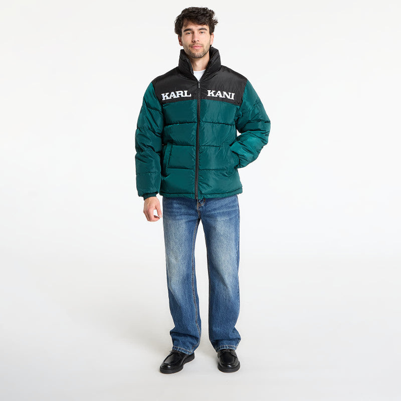 Karl Kani Retro Essential Puffer Jacket Green
