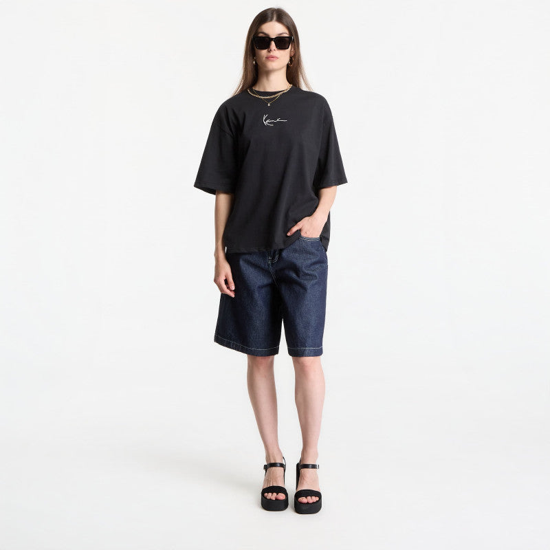 Karl Kani Signature Stencil Peached Oversized T-Shirt Black