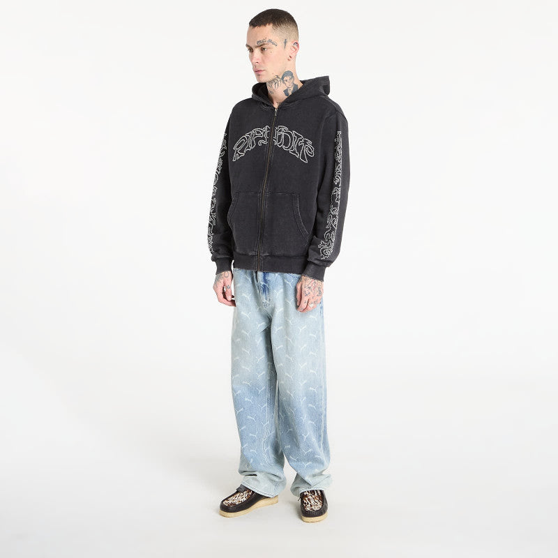 RIPNDIP Pretty Flacko Zip Hoodie Black/ Charcoal