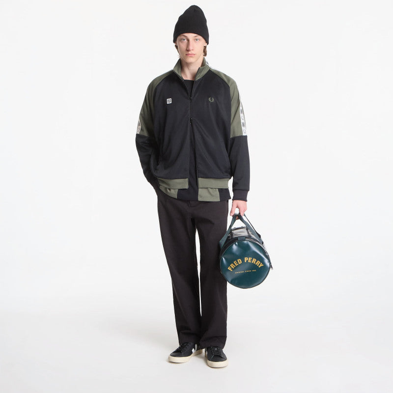 Fred Perry Meyba Taped Raglan Trackjacket Black
