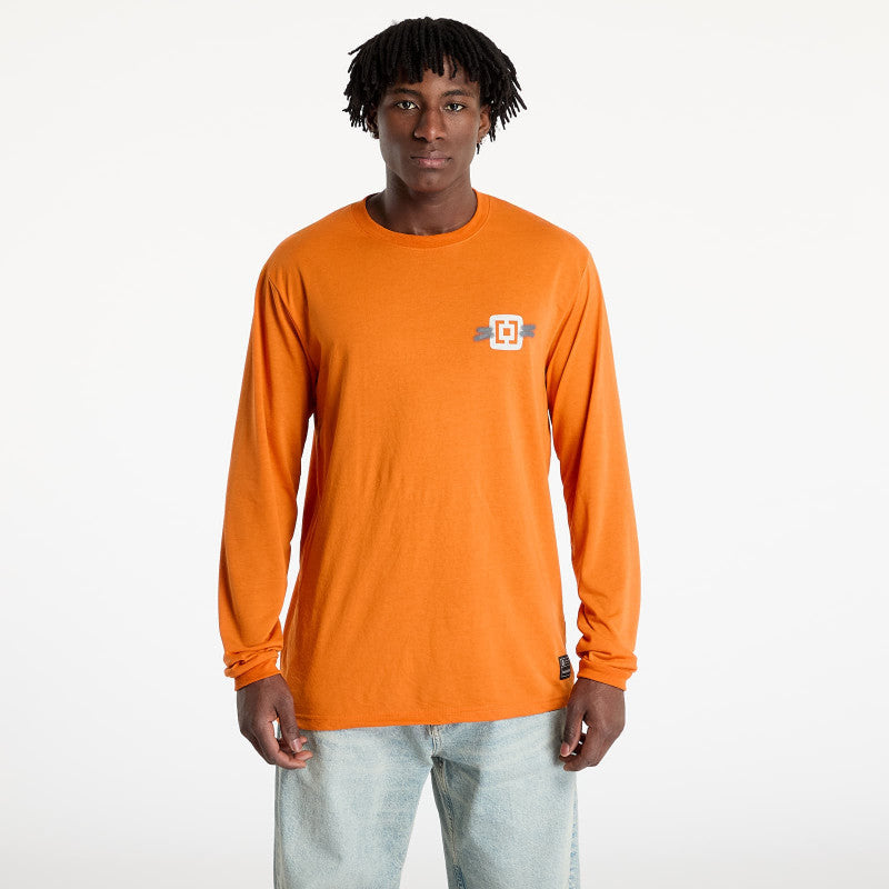 Horsefeathers Fury Long Sleeve Bike Jersey Burnt Orange