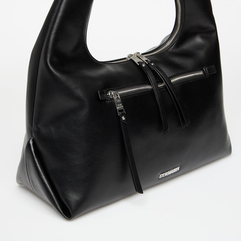 Steve Madden Biva Black/ Silver