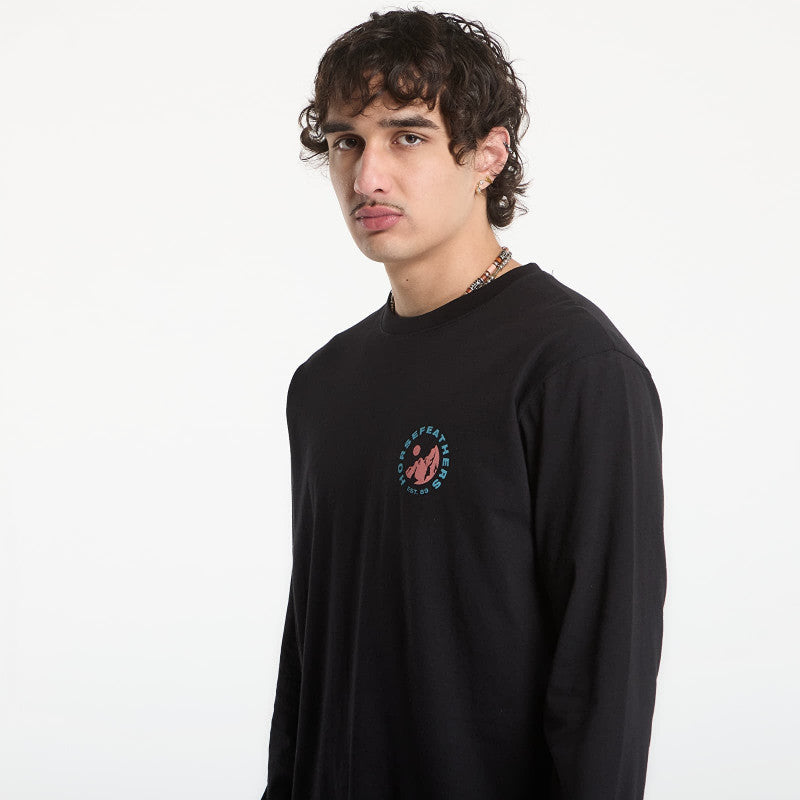 Horsefeathers Altitude Ls T-Shirt Black