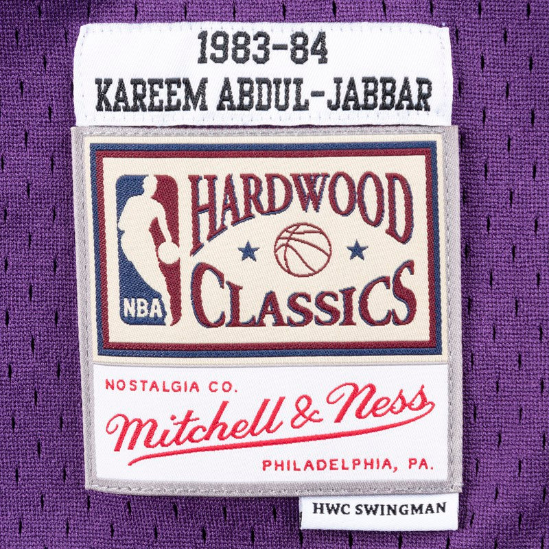 Mitchell & Ness NBA Swingman Jersey Los Angeles Lakers 1983-84 Kareem Abdul-Jabbar