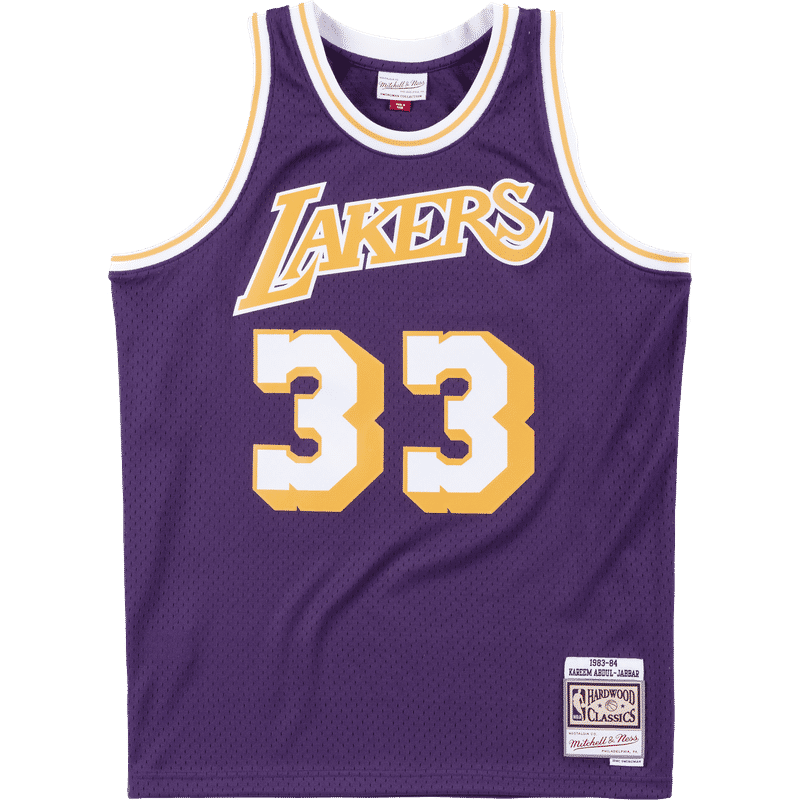 Mitchell & Ness NBA Swingman Jersey Los Angeles Lakers 1983-84 Kareem Abdul-Jabbar