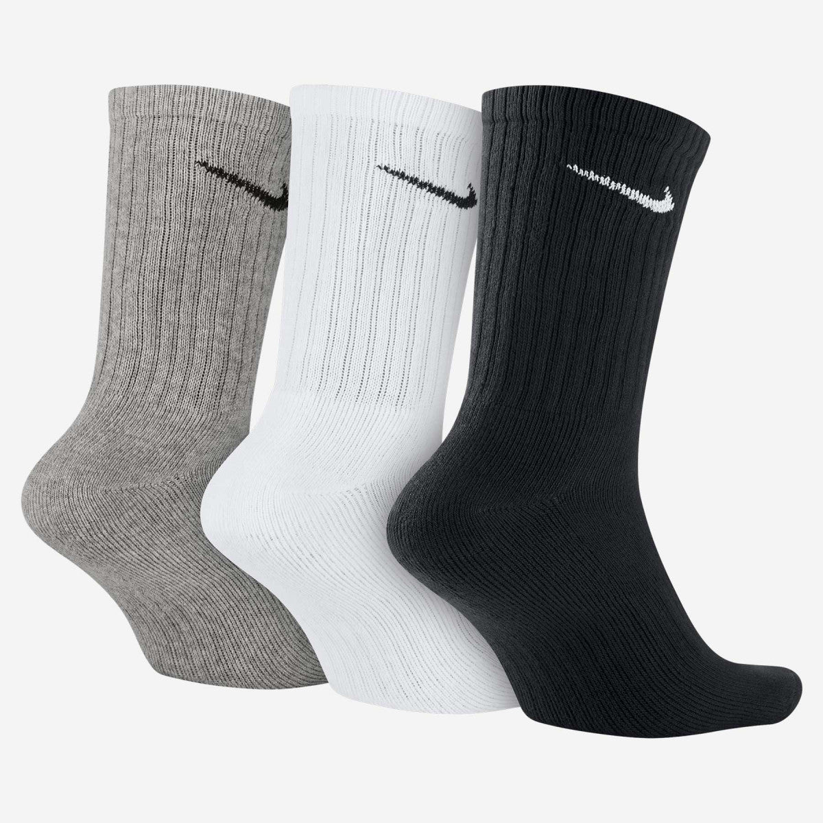 Nike Cushioned Crew kojinės (3 Poros)