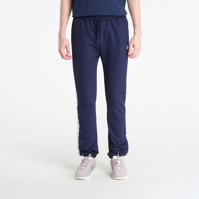 FRED PERRY Taped Track Pant Carbon Blue