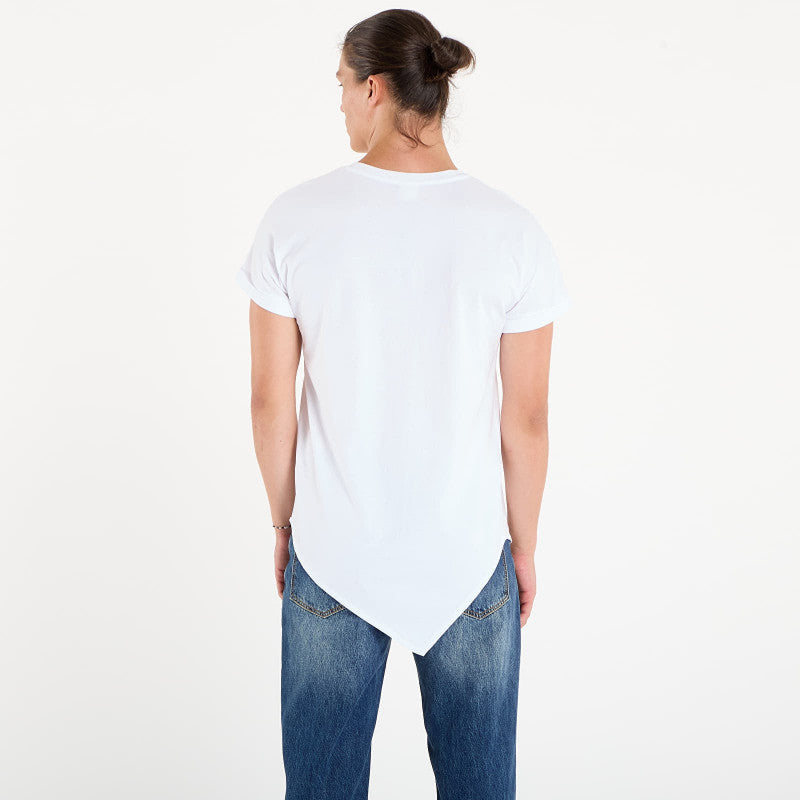 Urban Classics Asymetric Long Tee White