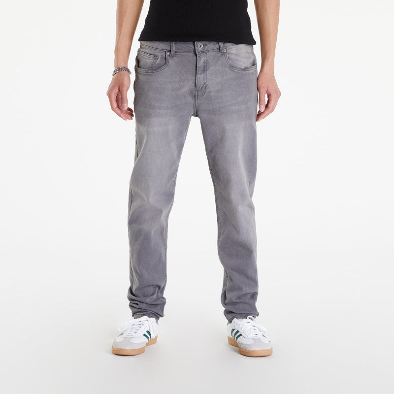 Jeansy Urban Classics Stretch Denim Pants Grey