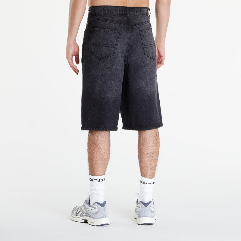 Urban Classics 90's Heavy Denim Shorts Black Washed