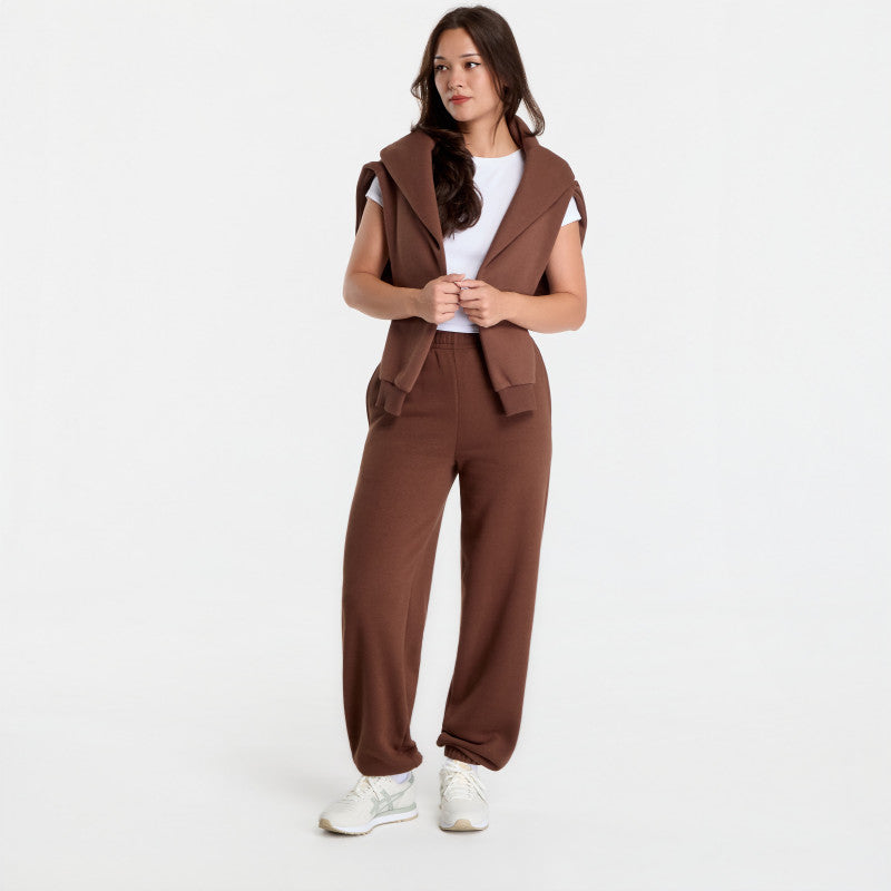 Urban Classics Fluffy Sweatpants Chocolate Brown