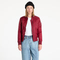 Urban Classics Ladies Basic Bomber Jacket Wine