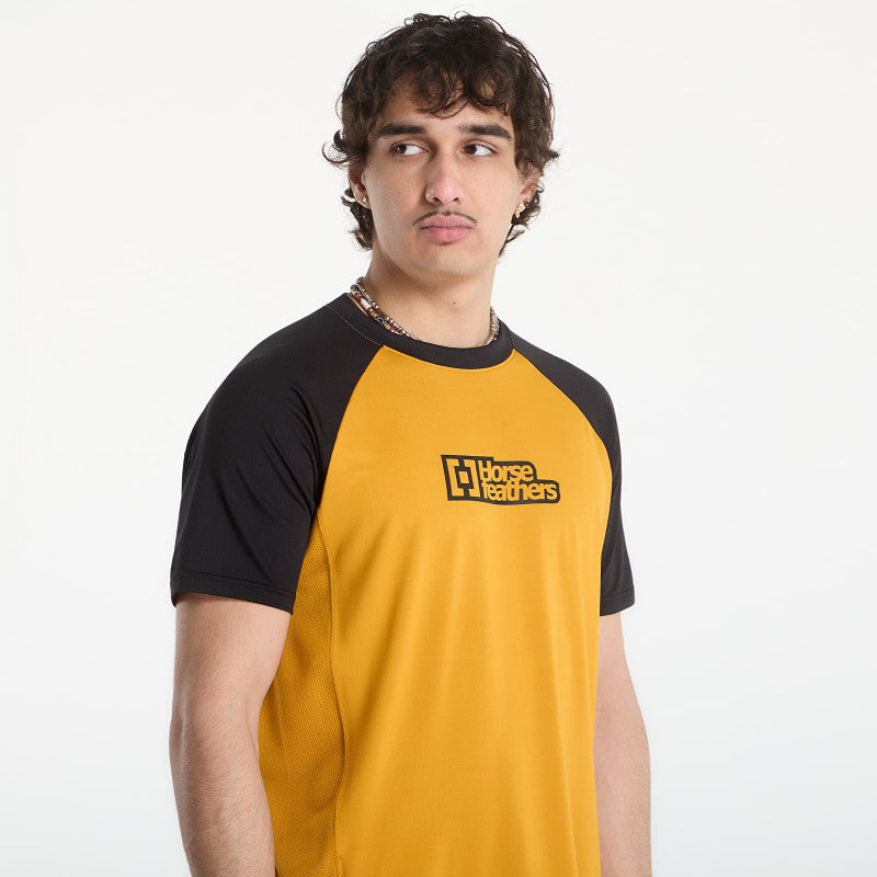 Horsefeathers Spike Bike Jersey Sunflower/ Black