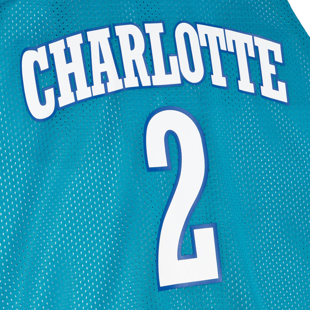 Mitchell & Ness NBA Reversible Tank Update Charlotte Hornets Larry Johnson