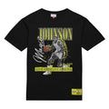 Mitchell & Ness NBA HW Neon Pop Player SS Tee Vintage Logo Los Angeles Lakers Magic Johnson