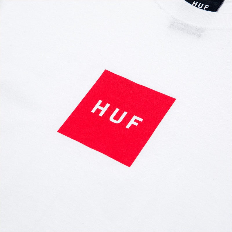 HUF Essentials Box Logo T-Shirt White