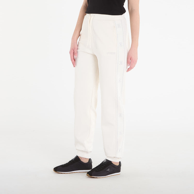GUESS Octavia Jogger White Glam