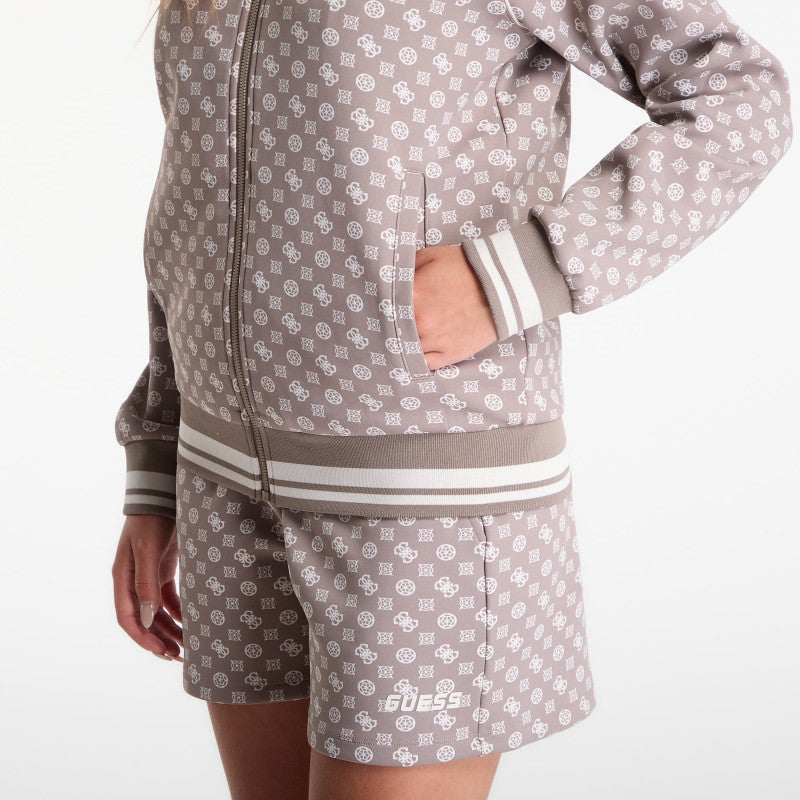 GUESS Aggie Full Zip Sweatshirt Aop/ Ologra