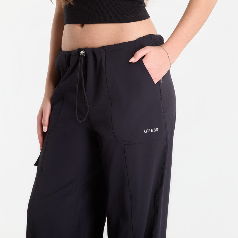 GUESS Nat Cargo Pants Jet Black