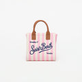 MC2 Saint Barth Vanity Bag Mini Bag HB Stripes Leather