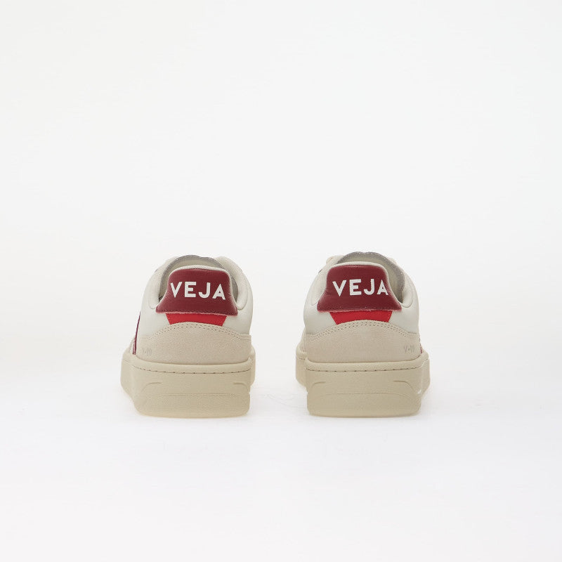 Veja V-90 O.T. White/ Marsala/ Natural