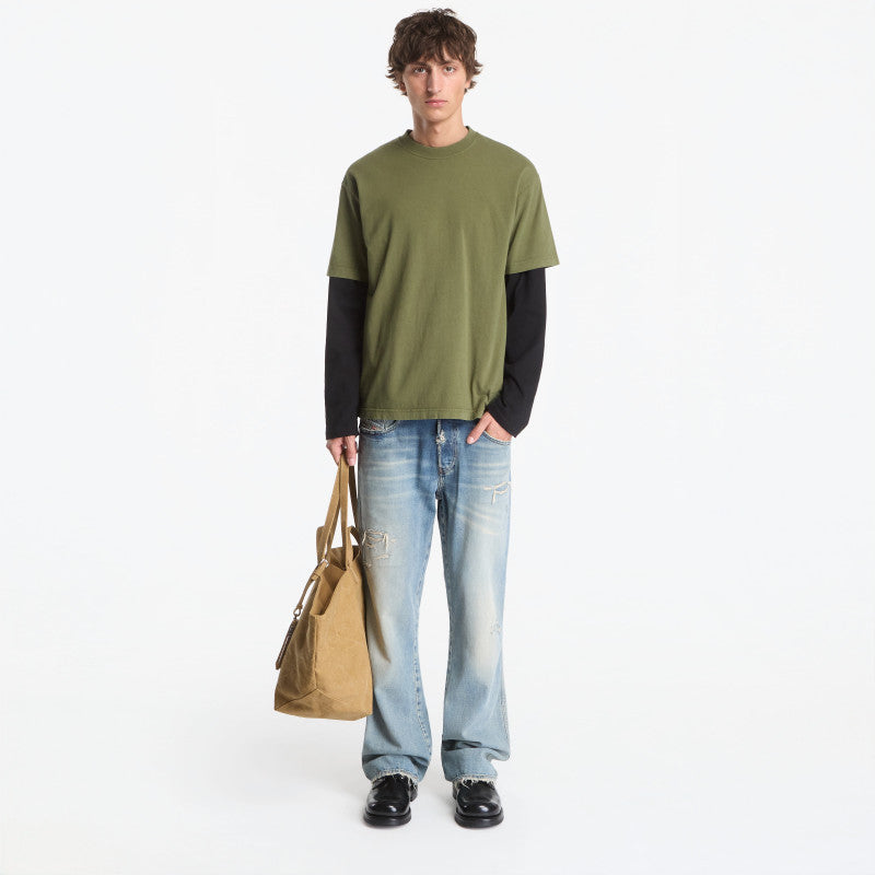 Vans Premium SS Loose Fit Tshirt Green Balsam