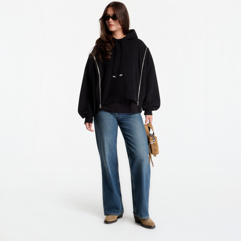 AllSaints Ciara Hoody Black