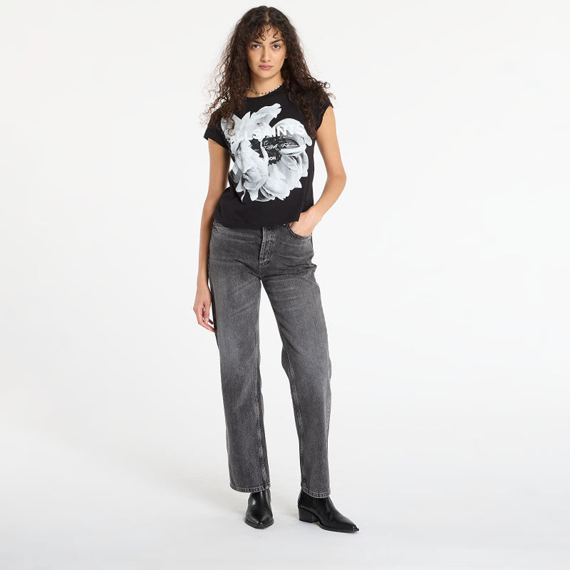 Jeansy AllSaints Brooklyn Jean Washed Black