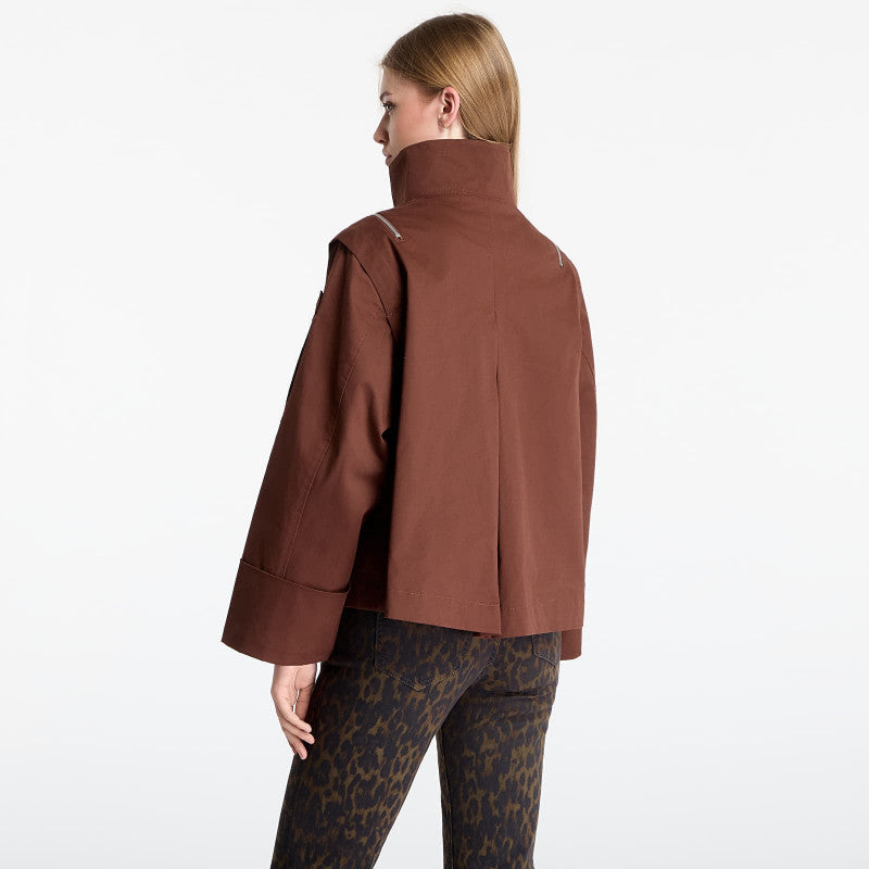 AllSaints Leighton Jacket Penny Brown