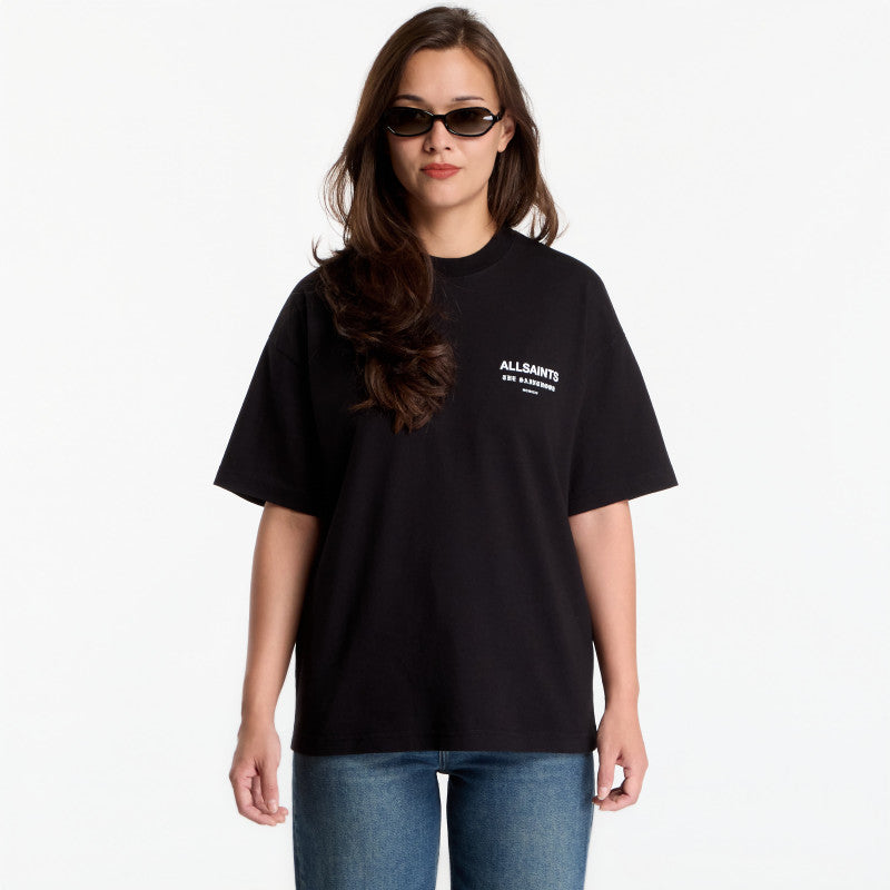 AllSaints Eliana Etta Tee Black