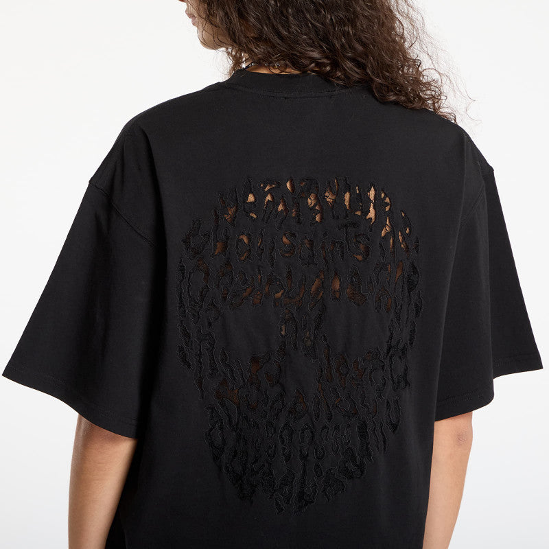 AllSaints Craneo Amelie Tee Black