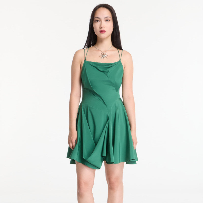 Sukienka AllSaints Claire Mini Dress Apple Green