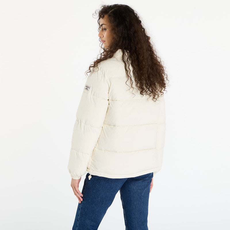 Guess Jeans Reg Lenght Puffer Cream