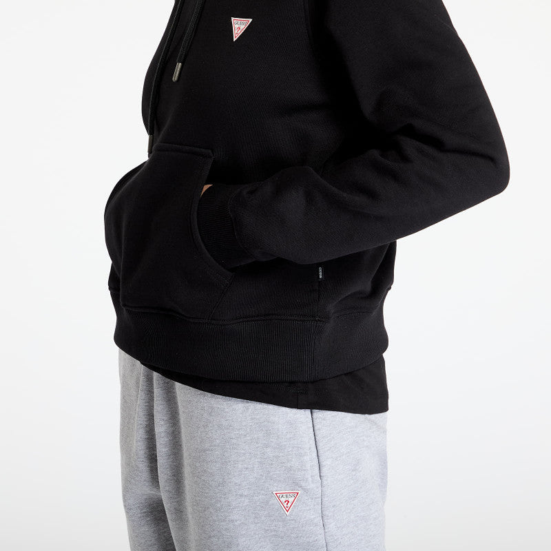 Guess JEANS Hood Reg Mini Triang Sweat Jet Black A996