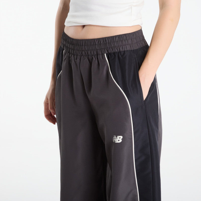 New Balance Trackside Woven Pant Black Cement