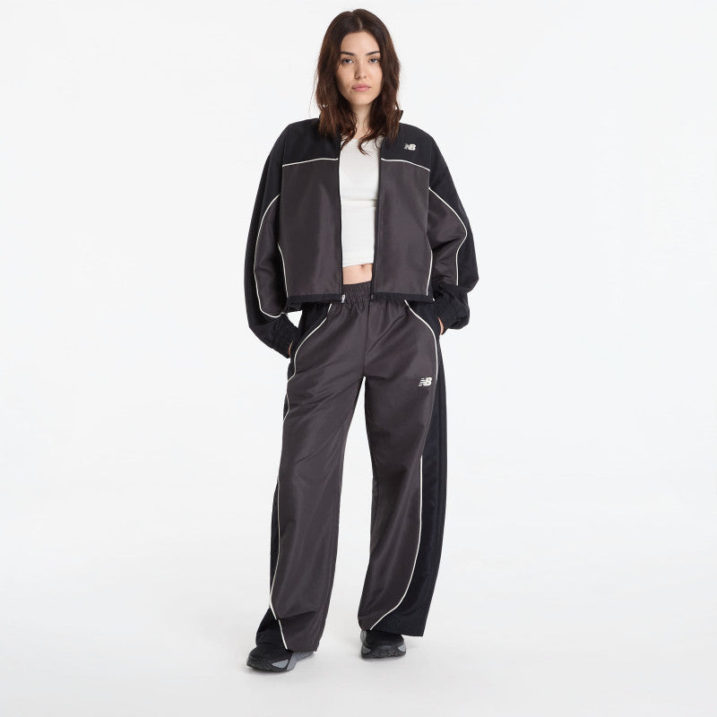 New Balance Trackside Woven Jacket Black Cement