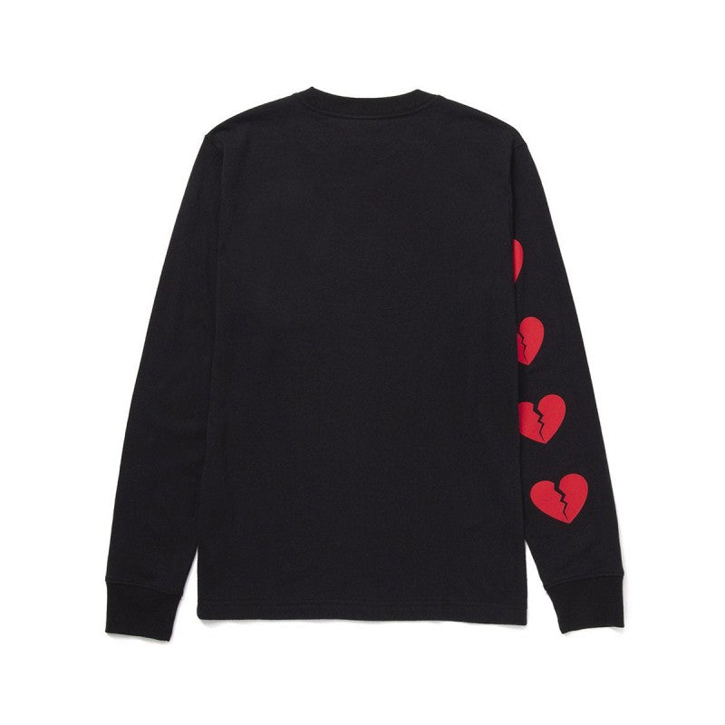 HUF Milton Relax WMNS Longsleeve Black