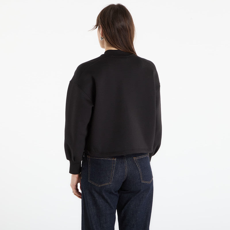 Tommy Hilfiger Gold Button Bomber Black